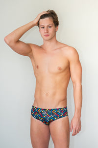 bañador liso hombre Bañador Deportivo Sostenible Archie - vista principal