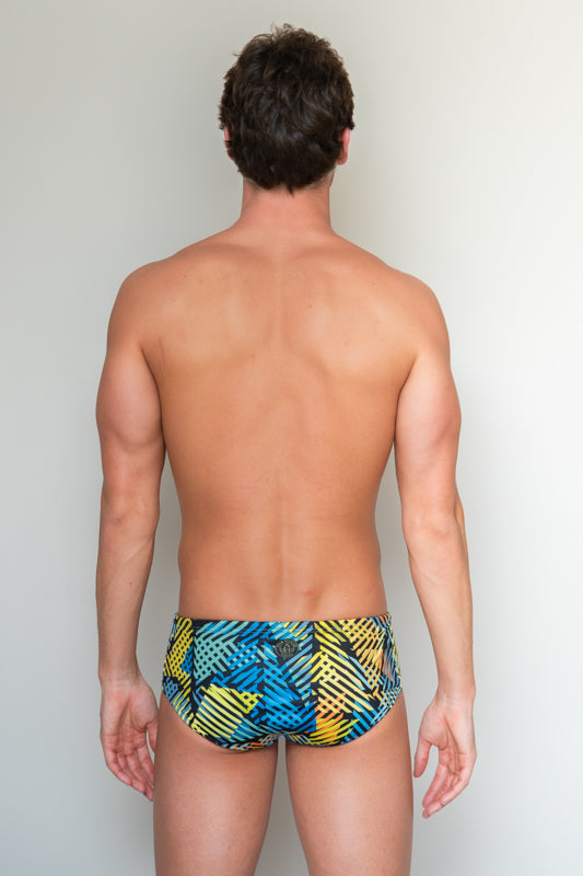 bañador liso hombre Bañador Deportivo Sostenible Asher - vista-2