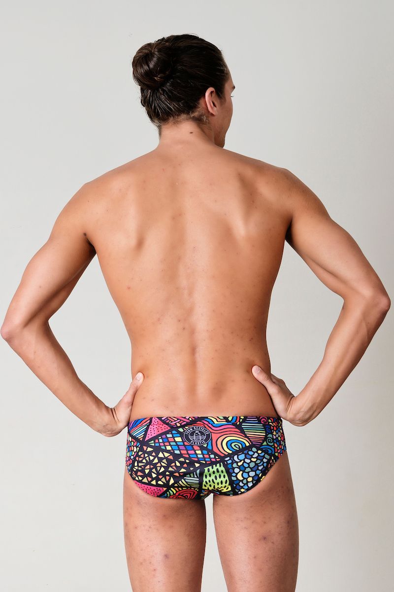 bañador liso hombre Boris Sport - vista-2