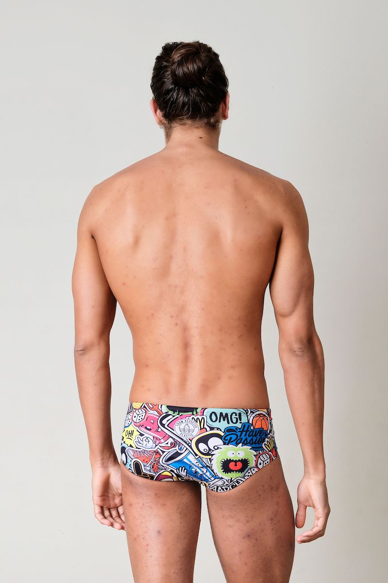 bañador liso hombre Kobe Sport - vista-2
