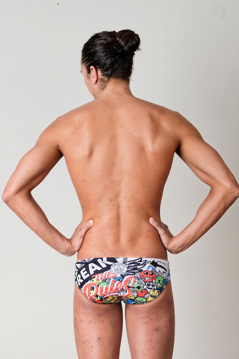 bañador liso hombre Melvin Sport - vista-2
