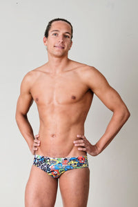 bañador liso hombre Melvin Sport - vista principal