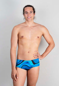bañador liso hombre Waves Sport - vista principal