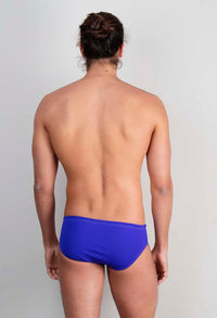 bañador liso hombre Violet Slip - vista-1