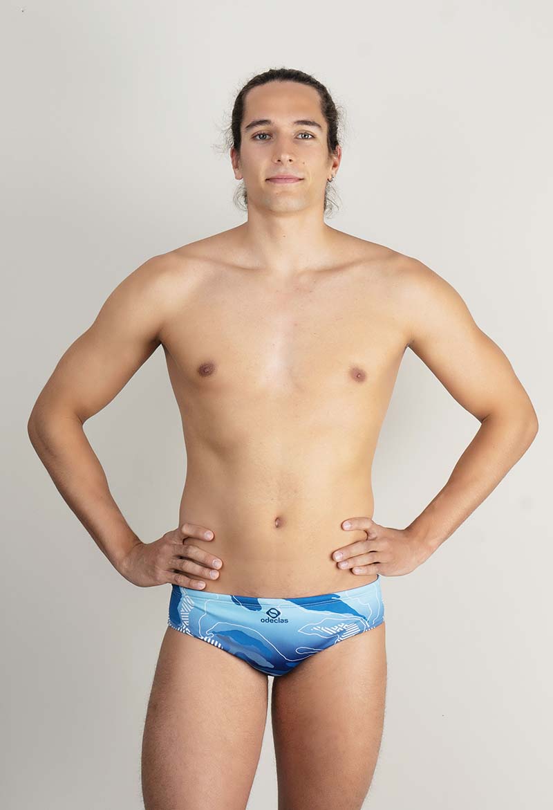 bañador liso hombre Ocean Sport - vista principal