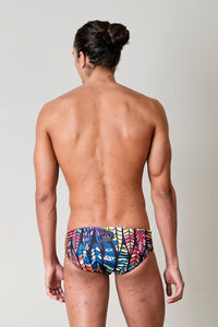 bañador waterpolo liso hombre Alvin Sport - vista-2
