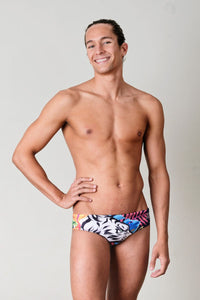 bañador waterpolo liso hombre Anouk Sport - vista principal