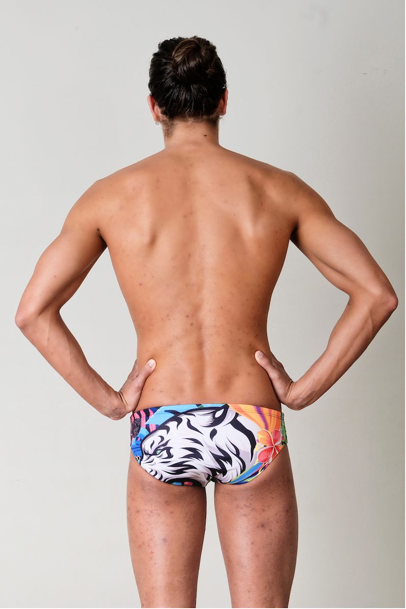 bañador waterpolo liso hombre Anouk Sport - vista-2