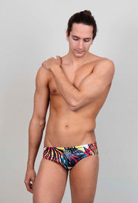 bañador waterpolo liso hombre Caronte Sport - vista principal