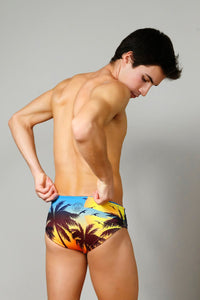 bañador liso hombre Jomei Sport - vista-2