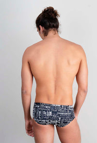 bañador liso hombre Waterwords Sport - vista-1