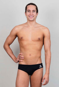 bañador liso hombre Black Slip - vista principal
