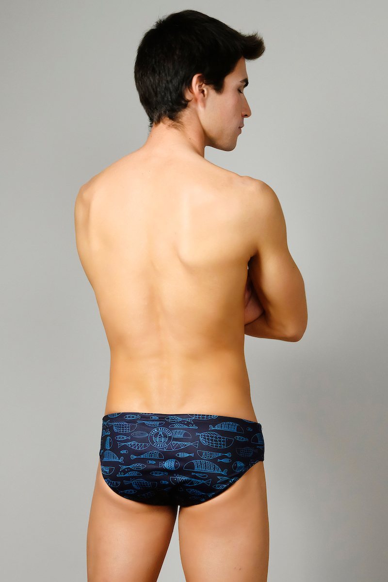 bañador waterpolo liso hombre Raikon Sport - vista-1