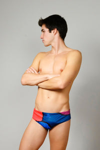 bañador waterpolo liso hombre Takeo Sport - vista principal