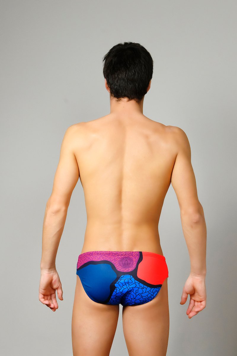 bañador waterpolo liso hombre Takeo Sport - vista-1