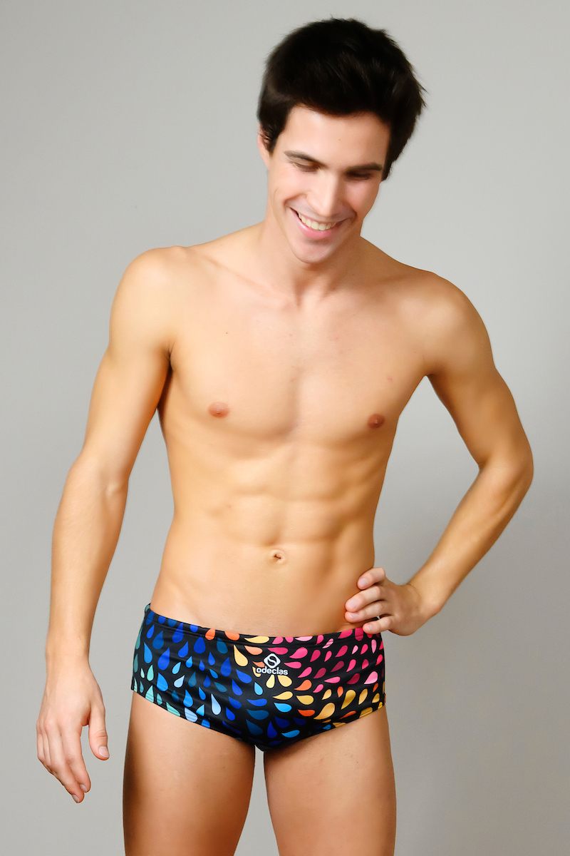 bañador liso hombre Yemon Sport - vista principal