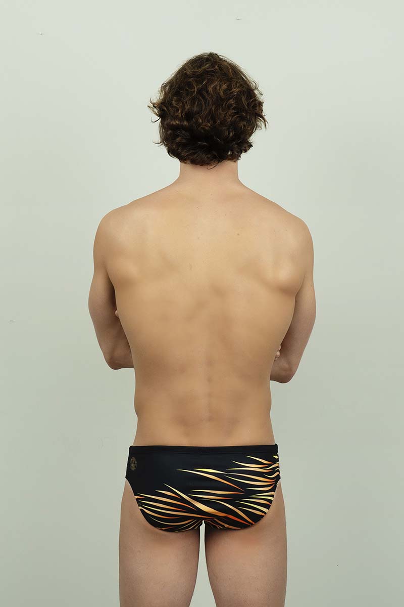 Bañador Hombre Deportivo Sostenible Short Aiden - Resistente al cloro y protección UV.-Vista-2-Vista-3