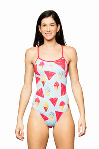 bañador estampado mujer Agave Sport - vista principal