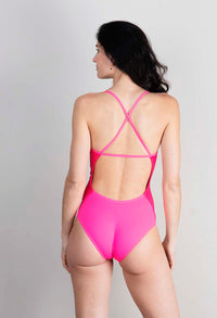 bañador liso mujer Gipsy&Pink Tira Fina Bicolor - vista-2