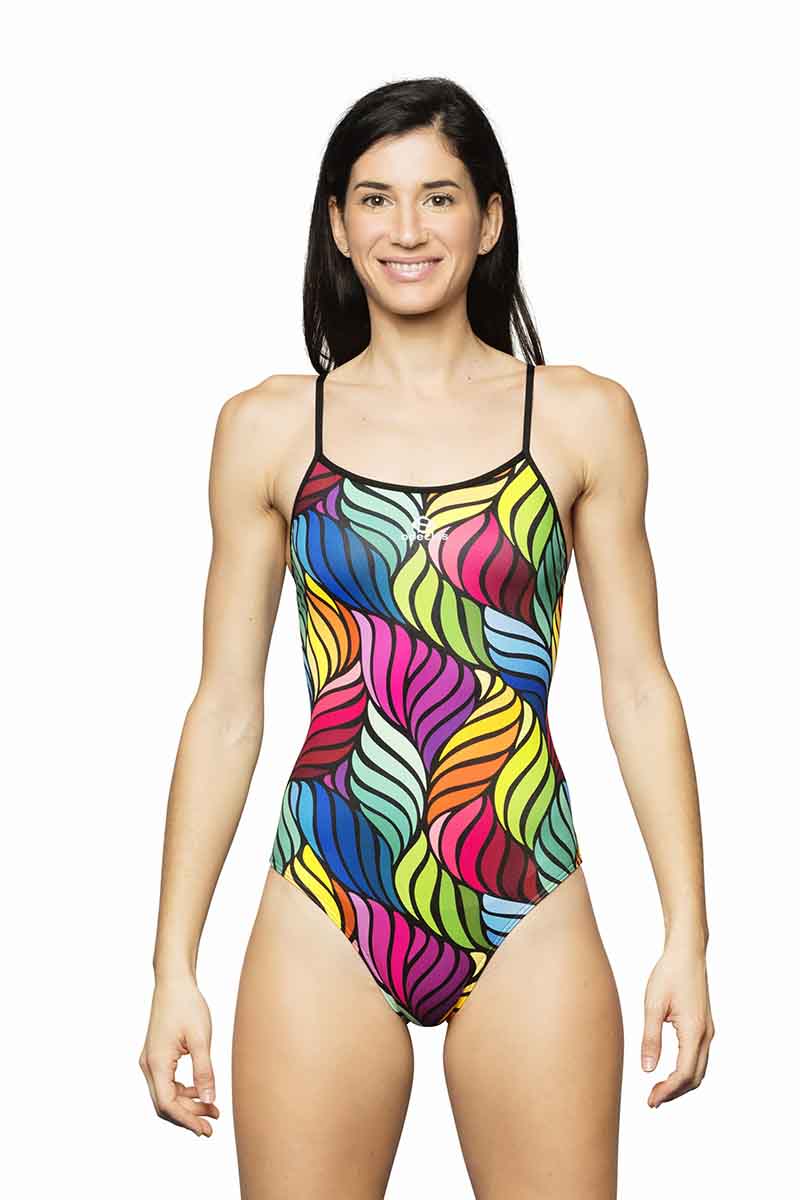 bañador estampado mujer Mussa Sport - vista principal