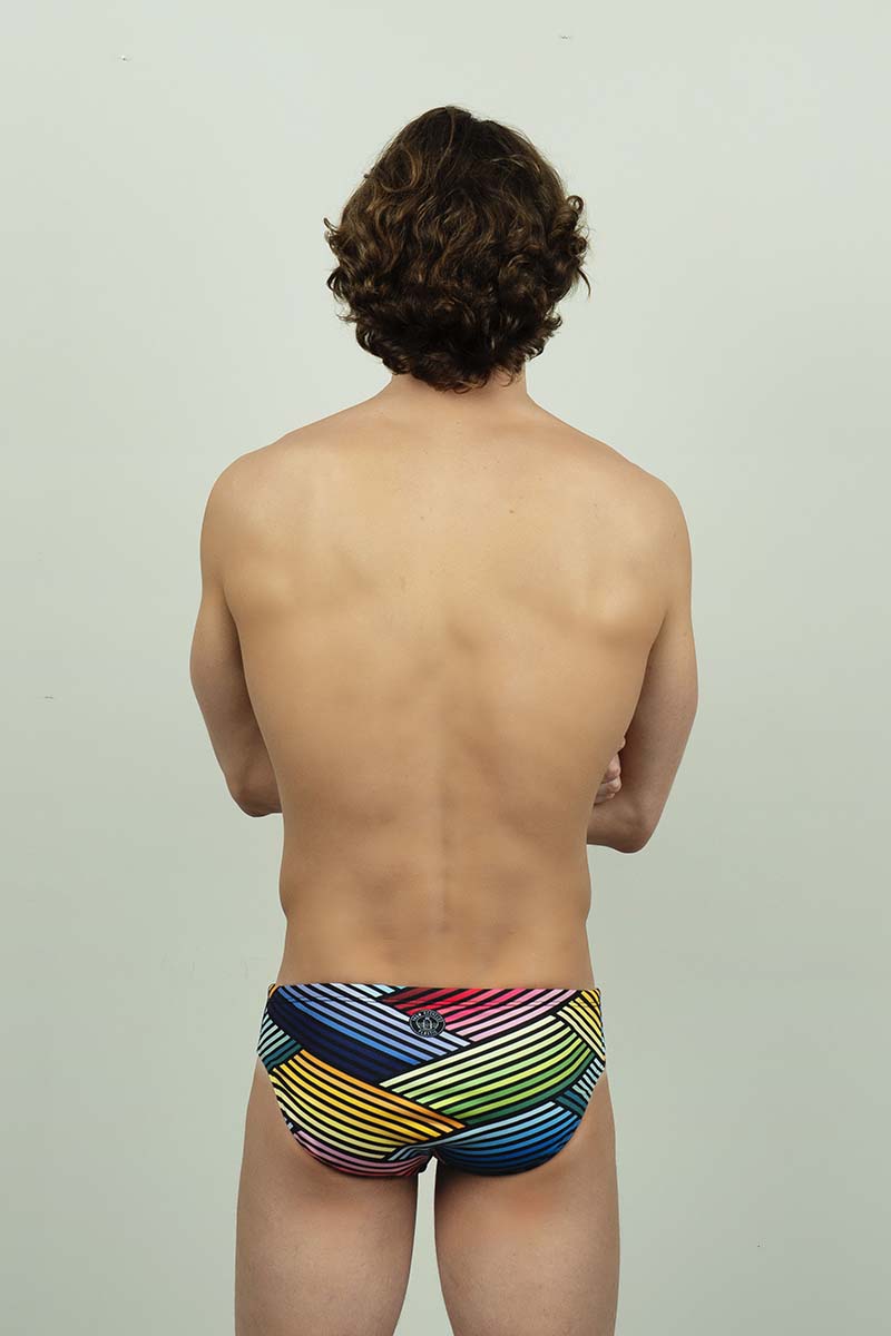 Bañador Hombre Deportivo Sostenible Slip Will - Resistente y sostenible, protección UV, ajuste perfecto.-Vista-2-Vista-3