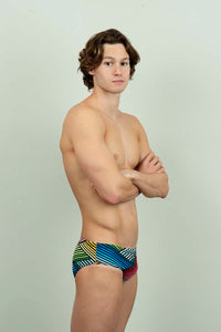 Bañador Hombre Deportivo Sostenible Slip Will - Resistente y sostenible, protección UV, ajuste perfecto.-Vista-2