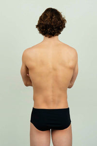 Bañador hombre deportivo sostenible slip compacto-Vista-2-Vista-3