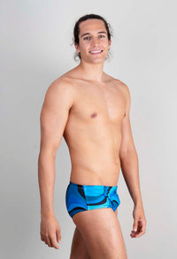 bañador liso hombre Waves Sport - vista-2