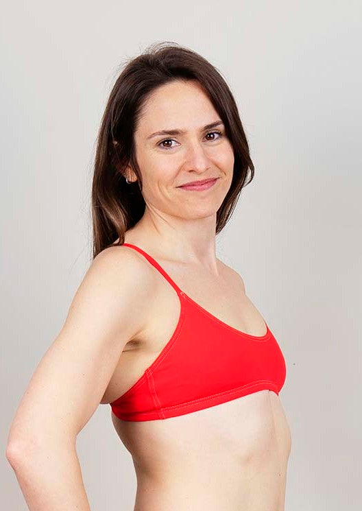 bikini liso mujer Red BK Top - vista-2