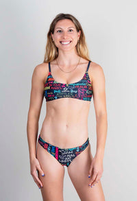 bikini estampado mujer Waterwords Sport - vista principal