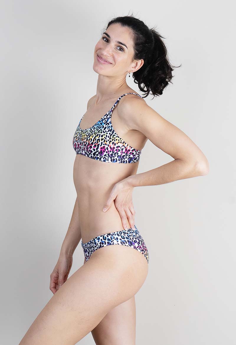 bikini estampado mujer Feline Sport - vista-2