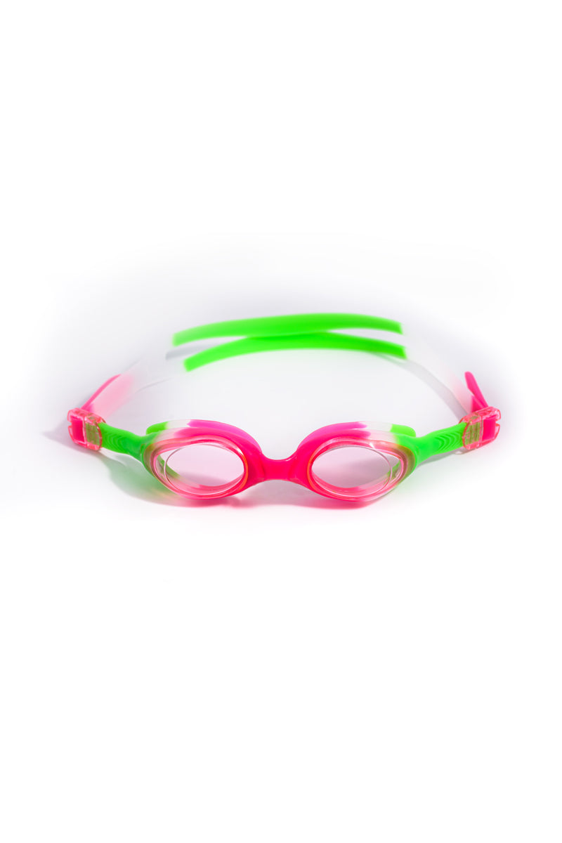 bañador liso hombre Junior Goggles Pink-Green - vista principal