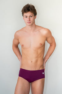 bañador liso hombre Cavernet Short - vista principal