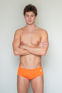 bañador liso hombre Orange Short - vista-1