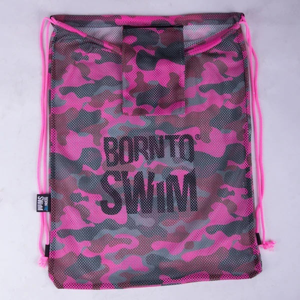 bañador liso hombre Mesh Bag Pink Camo - vista-1