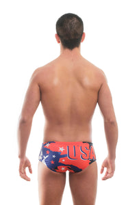 bañador liso hombre USA Sport - vista-1