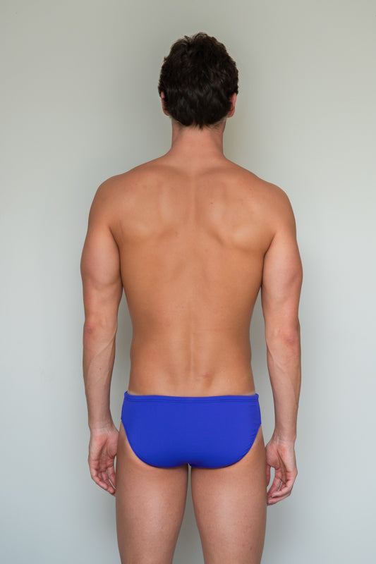 bañador liso hombre Violet Slip - vista-1