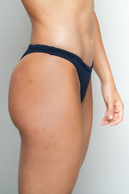 bikini liso mujer Tanga Black BK-BR.T - vista-1