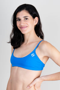 bikini liso mujer Azul Cancun BK Top - vista principal