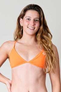 bikini liso mujer Orange BKR Top - vista principal