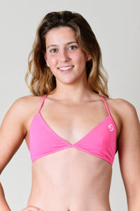 bikini liso mujer Pink BKR Top - vista principal