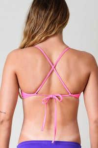 bikini liso mujer Pink BKR Top - vista-1