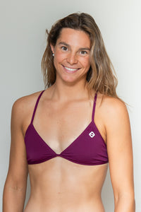 bikini liso mujer Cavernet BKR Top - vista principal