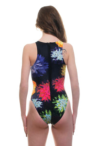 bañador waterpolo estampado mujer Emily Sport - vista-1
