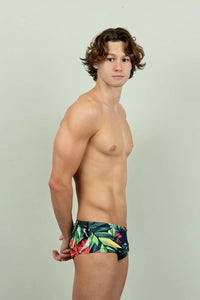 Bañador Hombre Deportivo Sostenible Short Dorian 13cm. Alto Lateral-Vista-2