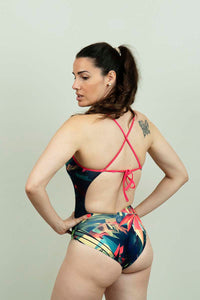 Bañador Mujer Sincro Negro - Anti-Cloro - UPF 50+-Vista-2